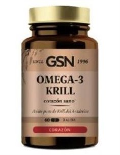 Omega 3 Krill 60 Perlas de GSN