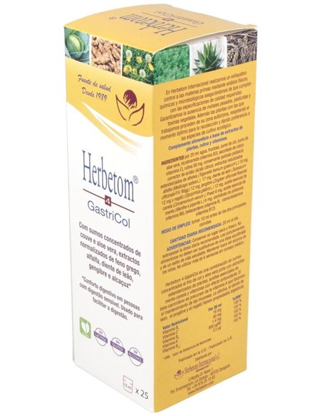 Herbetom 4 Gc Gastricol 250Ml de Bioserum