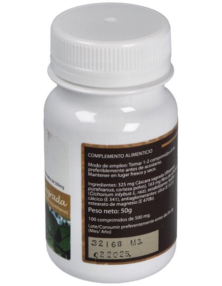 Cáscara Sagrada 500Mg Comp. 100U de Sotya