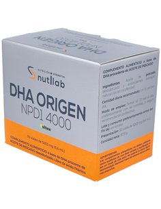 Dha Origen Npd1 4000 30Viales de Nutilab