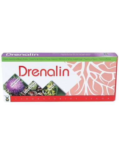 Drenalin 10 Viales De 10 Ml. de Tegor