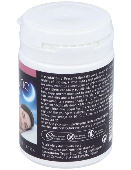 Melatina 1,99 Mg. 60 Comprimidos de Tegor