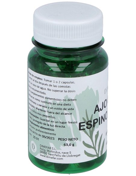 Ajo+Olivo+Espino 90Perlas de Dimefar