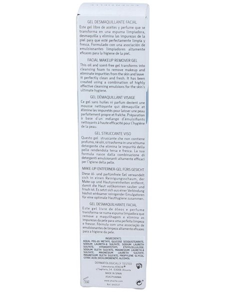 Ess Makeup Remover Gel 115 Ml 115ml de Atache