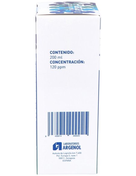 Plata Coloidal 120Ppm 200Ml. de Argenol