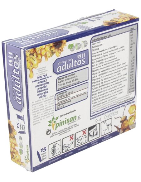 Jalea Real Adultos 15Viales de Pinisan