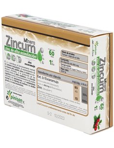 Mineraline Zincum 60Cap. de Pinisan