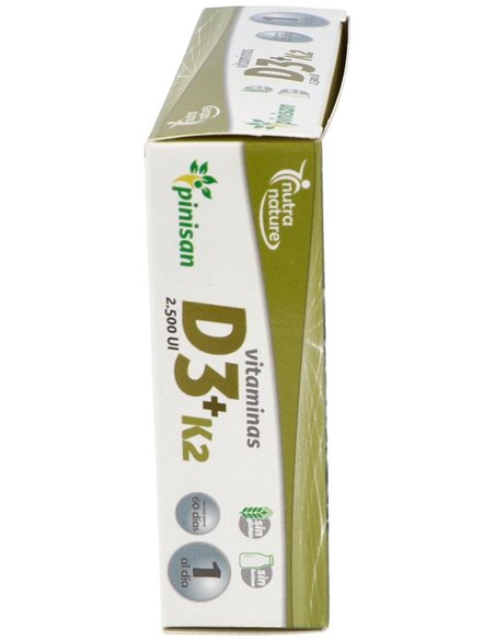 Vitamina D3+K2 60Cap. de Pinisan