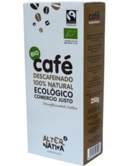 Café Descafeinado Molido Bio-Ft. 250 g de Alternativa
