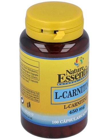L-Carnitina 450Mg. 100Cap. de Nature Essential