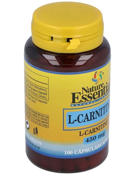 L-Carnitina 450Mg. 100Cap. de Nature Essential