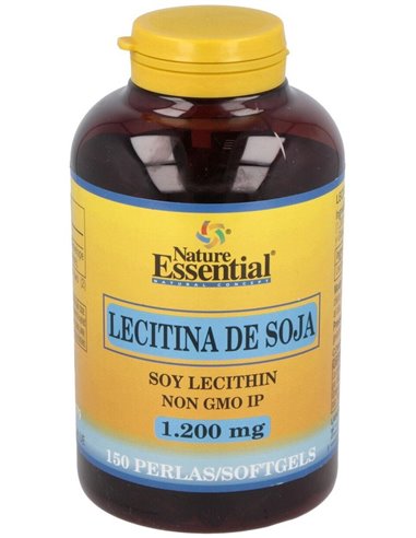 Lecitina De Soja 1200Mg. 150Perlas de Nature Essential