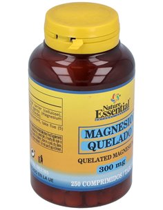 Magnesio Quelado 300Mg. 250Comp. de Nature Essential