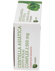 Centella Asiatica Complex 2500Mg. 60Cap. de Nature Essential