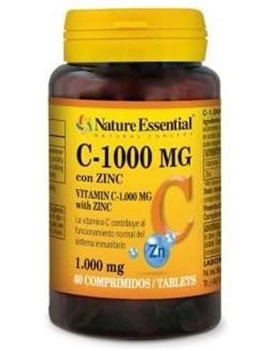 Vitamina C 1000Mg+Zinc 60Comp. de Nature Essential