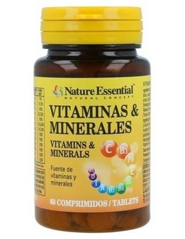 Vitaminas Y Minerales 60Comp. de Nature Essential