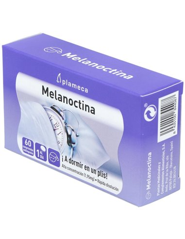 Melanoctina (Melatonina) 60Comp. de Plameca