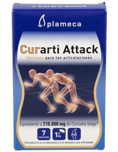 Curarti Attack 7 Comprimidos De Plameca