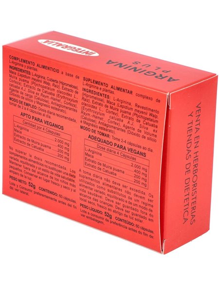 Arginina Plus 60Cap. de Integralia