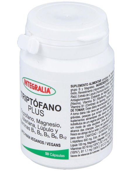 Triptofano Plus 50Cap. de Integralia