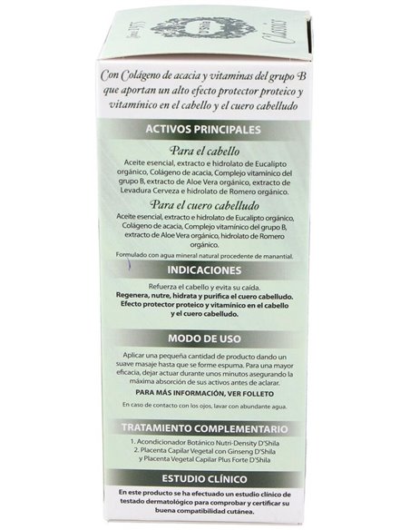 Champu Eucalipto Caida 300Ml. de Dshila