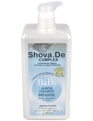 Baby Shova De Jabon Champu Infantil Aloe 1Litro de Shovade
