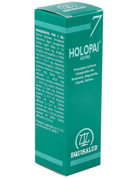 Pai-7 Holopai (Regulador:Hipofisis-Ovarios) 31Ml. de Equisalud