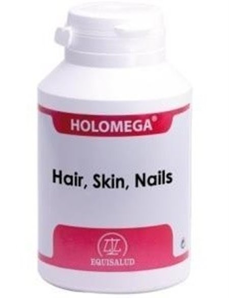 Holomega Hair Skin And Nails 180Cap. de Equisalud