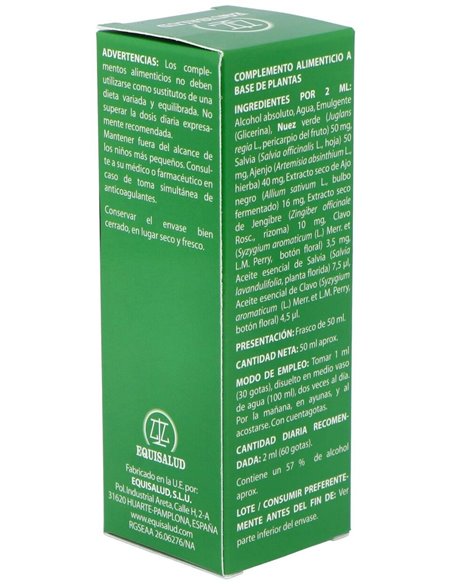 Holoextract Parasistop 50Ml. de Equisalud