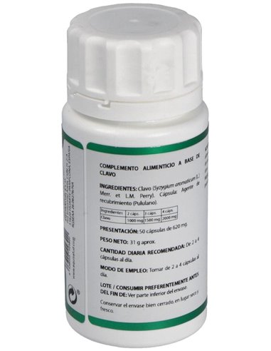 Holofit Ayurveda Clavo 50Cap. de Equisalud