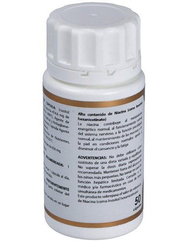 Holovit Niacina No Ruborizante 500 Mg 50 Cap de Equisalud