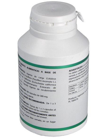 Holofit Pasiflora 180Cap. de Equisalud