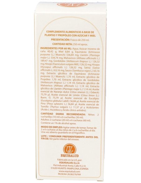 Holotox Jarabe 250Ml. de Equisalud