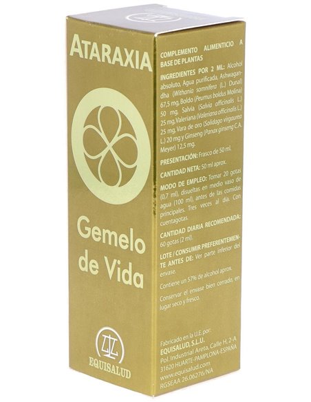 Ataraxia Gemelo De Vida 50Ml. de Equisalud