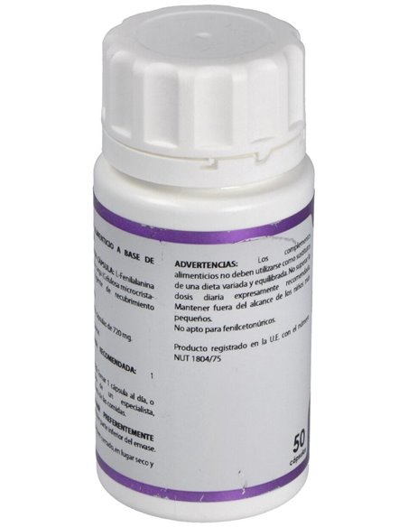 Holomega L-Fenilalanina 50Cap. de Equisalud