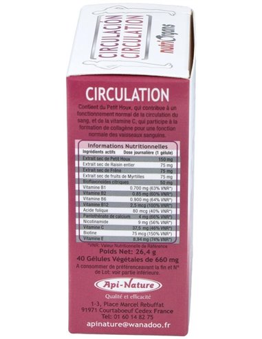 Nutriorgans Circulacion 40Comp de Tongil