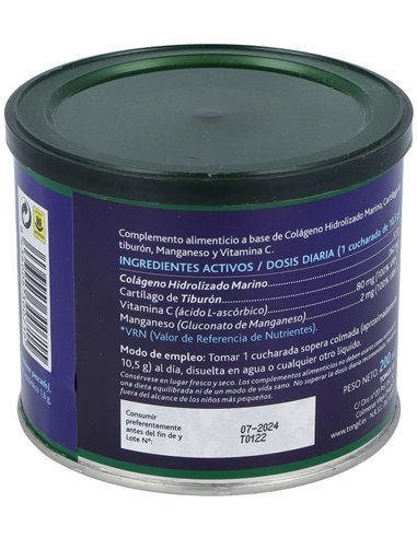 Colageno Marino Con Cartilago De Tiburon 200Gr. de Tongil