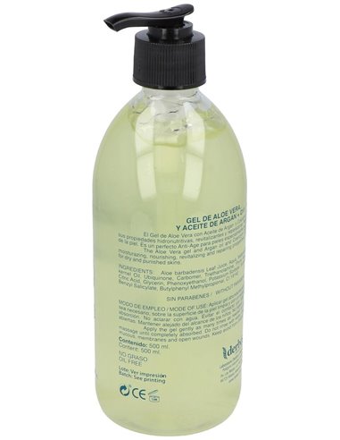 Gel Aloe Vera Con Argan 500Ml. de Derbos