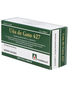 Uña De Gato 427 100 capsulas de Fharmocat