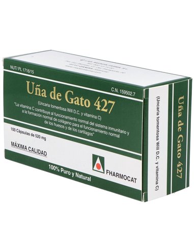 Uña De Gato 427 100Cap. de Fharmocat