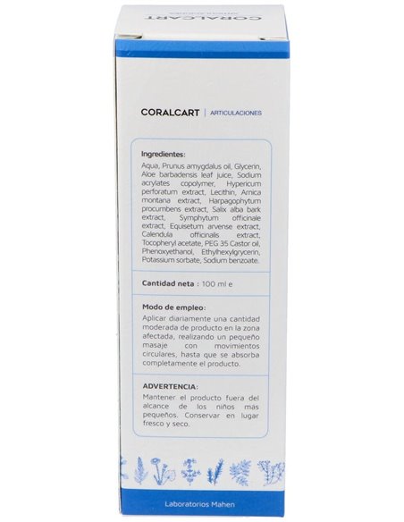 Coralcart Crema 100Ml. de Mahen