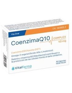 Coenzima Q10 Complex 40Mg. 30Cap. de Vitalfarma