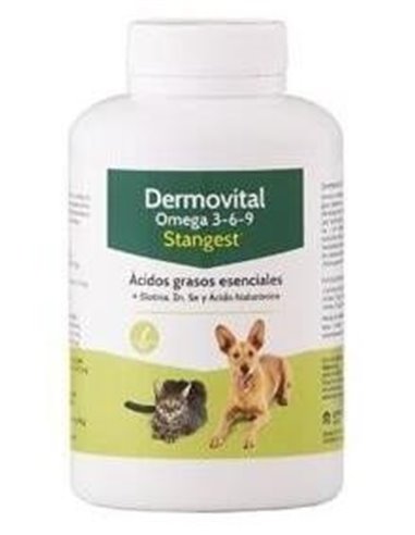 Dermovital Omega 3-6-9 Perros Y Gatos 300Cap. de Stangest Vet