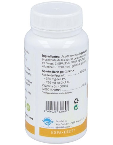 Mega D3 4000Ui 60Perlas de Espadiet