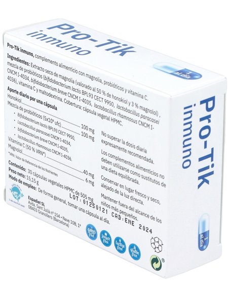 Pro-Tik Inmuno 30Cap. de Espadiet