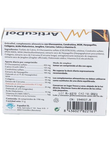 Articudol 30 Comp. de Espadiet