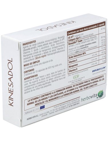 Kinesadol 30Cap. de Herbovita