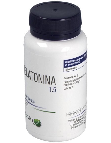 Melatonina 1,5Mg. 90Comp. de Herbovita