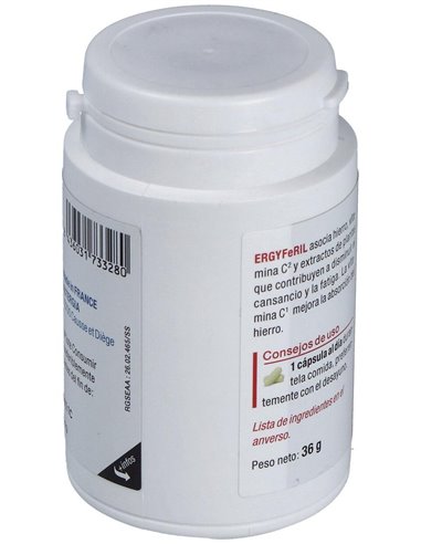 Ergyferil 60Cap. de Nutergia