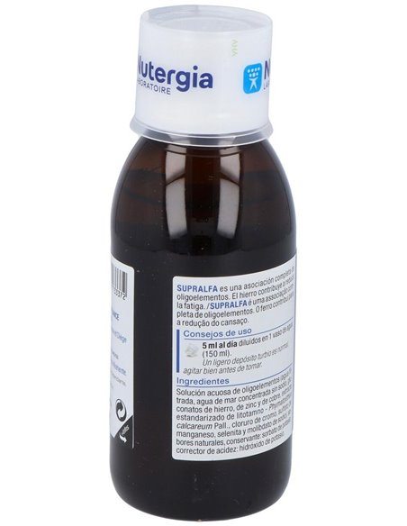 Supralfa (Bioalfa) (Minerales Y Oligoelem.) 150Ml. de Nutergia